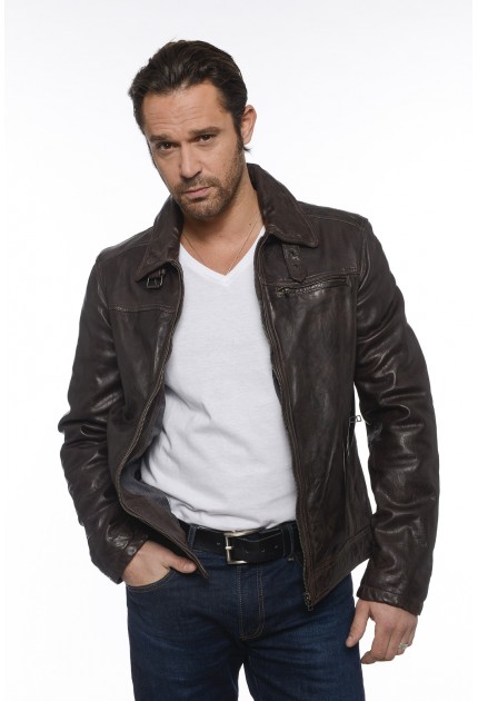 Blouson cuir homme Major