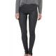 Pantalon Cuir Stretch Gris Femme Oakwood