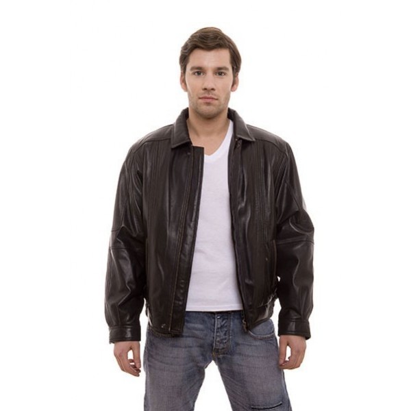 Blouson cuir homme Marc