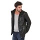 Veste Daytona Gloster en cuir homme noir 