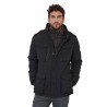 Veste 3/4 Field de Schott en nylon homme noir 