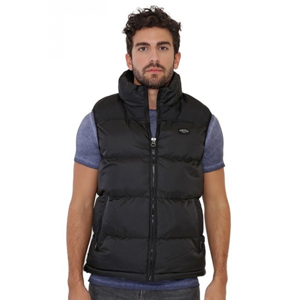 doudoune homme sans manche noir