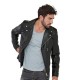 Perfecto LC1140 de Schott en cuir homme noir