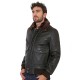 Blouson LC5331X de Schott en cuir homme marron