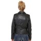 Veste LCW1601D de Schott en cuir femme noir