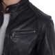 Blouson cuir homme Daytona dustin noir