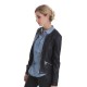 Blouson cuir femme Oakwood Monica noir