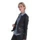 Blouson cuir femme Oakwood Monica noir