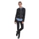 Blouson cuir femme Oakwood Monica noir