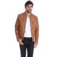 Blouson cuir homme daytona dustin cognac