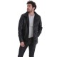 Veste cuir homme daytona balzac noir