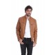 Blouson cuir homme daytona dustin cognac