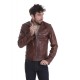 Blouson cuir homme Daytona dustin marron