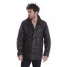 Veste cuir homme Daytona Balzac marron