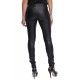 Pantalon Cuir Stretch noir femme Oakwood