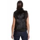 Gilet fourrure lapin femme MonCuir K2500255 marron