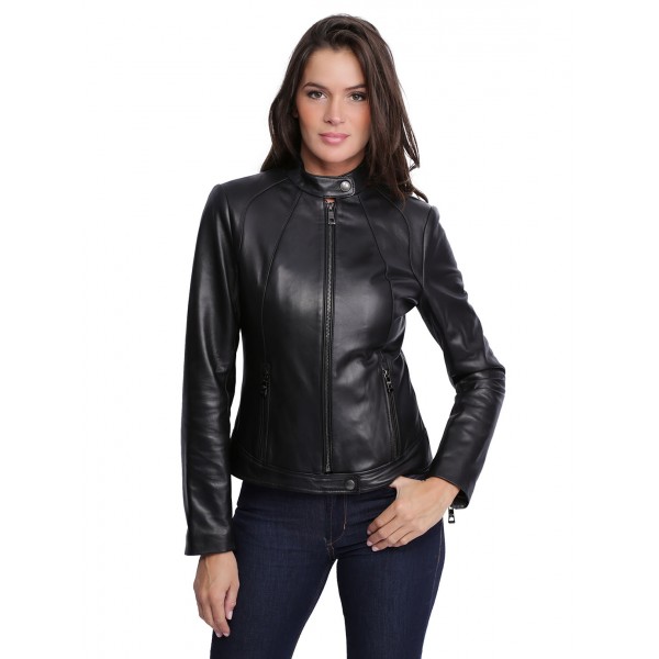 Veste cuir femme giovanni Veste cuir femme giovanni