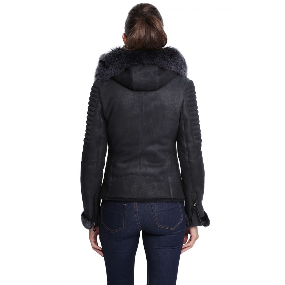 Veste D'hiver Femme Fausse Fourrure Avec Capuche - Chaud, Doux, Coupe Ample, Style Décontracté