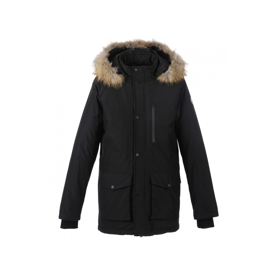 parka homme vrai fourrure