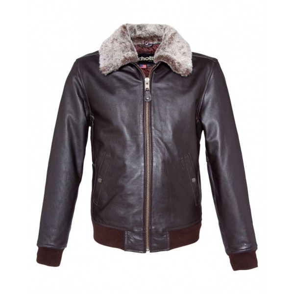 Schott LC 930 D homme marron