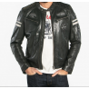 BLOUSON CUIR WALKER DAYTONA HOMME ATLAS NOIR