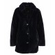 MANTEAU EN FAUSSE FOURRURE USER OAKWOOD BLEU MARINE 534