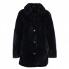 MANTEAU EN FAUSSE FOURRURE USER OAKWOOD BLEU MARINE 534