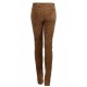 Pantalon Cuir Stretch Pandaroa d'Oakwood Femme TOBACCO 511