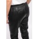 PANTALON JOGPANT CUIR VÉRITABLE BELISSIMA OAKWOOD NOIR 501