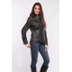 Blouson cuir femme Oakwood Other anthracite 530