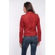 Blouson cuir Nubuck femme Oakwood Please Rouge 538