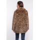 MANTEAU EN FAUSSE FOURRURE USER OAKWOOD LEOPARD 557