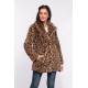 MANTEAU EN FAUSSE FOURRURE USER OAKWOOD LEOPARD 557