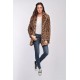 MANTEAU EN FAUSSE FOURRURE USER OAKWOOD LEOPARD 557