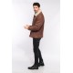 BLOUSON LCWESTERN SCHOTT MARRON