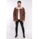 BLOUSON LCWESTERN SCHOTT MARRON