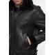  Blouson bombardier homme Schott LC 1259 noir