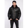  Blouson bombardier homme Schott LC 1259 noir