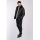  Blouson bombardier homme Schott LC 1259 noir