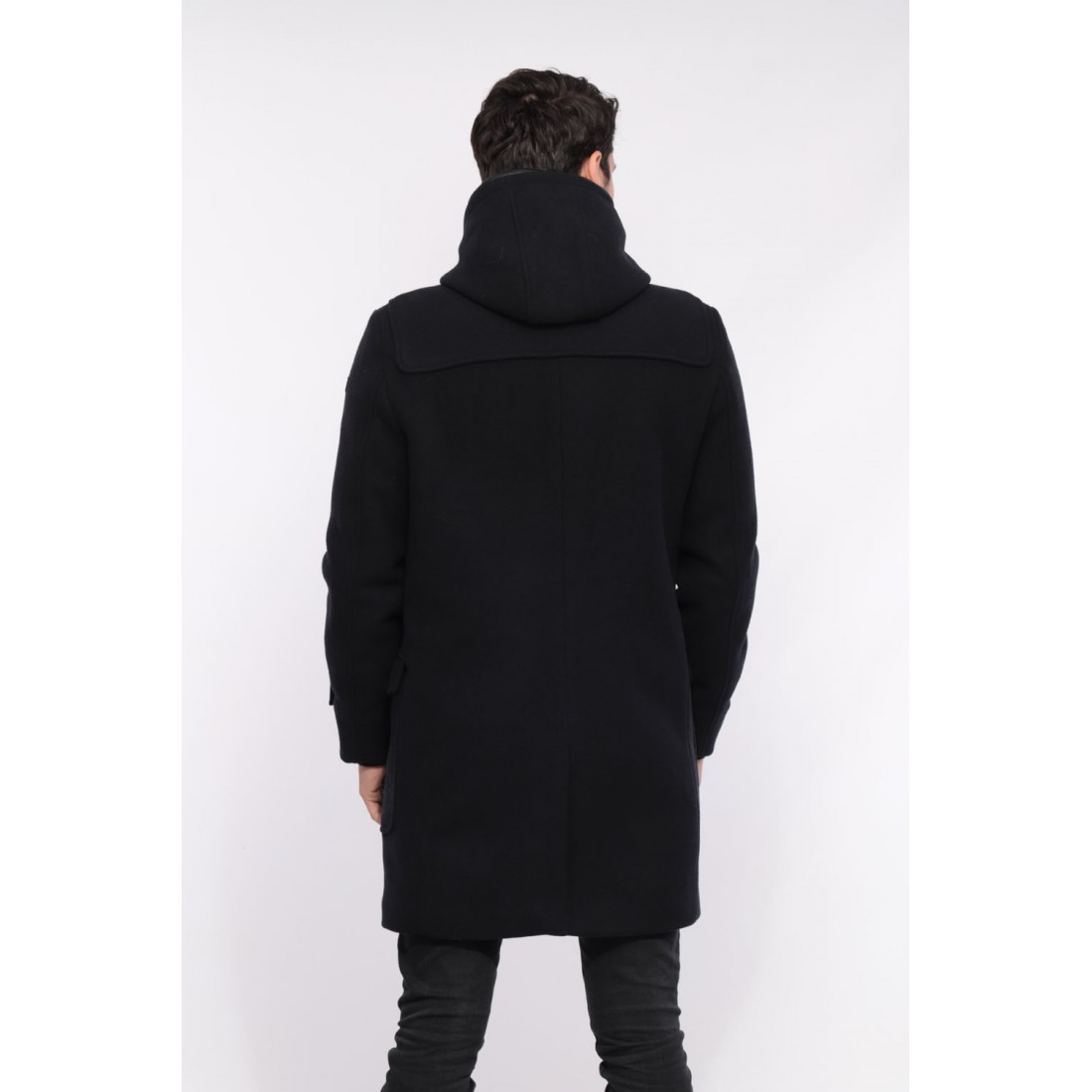 Duffle coat noir Mcguard de Schott