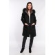 Manteau en laine reversible Oakwood Yale Bi noir et gris