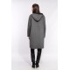 Manteau en laine reversible Oakwood Yale Bi noir et gris