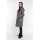 Manteau en laine reversible Oakwood Yale Bi noir et gris