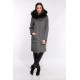 Manteau en laine reversible Oakwood Yale Bi noir et gris