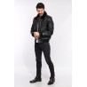 Blouson LC5331X de Schott en cuir homme antic black