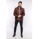 VESTE EN CUIR HOMME ANDERSON DAYTONA BISON