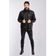 VESTE EN CUIR HOMME ANDERSON DAYTONA NOIR