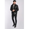 VESTE EN CUIR HOMME ANDERSON DAYTONA NOIR