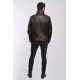 VESTE EN CUIR HOMME ANDERSON DAYTONA REDDISH BROWN