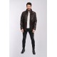 VESTE EN CUIR HOMME ANDERSON DAYTONA REDDISH BROWN